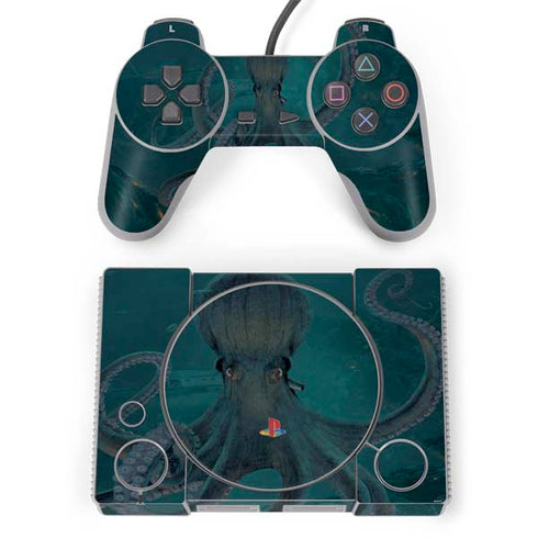 Vincent Hie Giant Octopus PlayStation Classic Bundle Skin