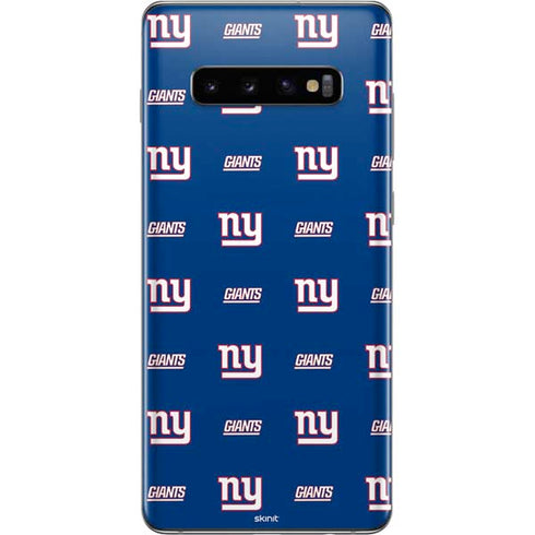 NFL New York Giants Blitz Series Galaxy S10 Plus Skin