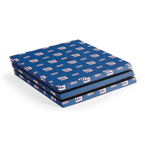 NFL New York Giants Blitz Series PS4 Pro Console Skin
