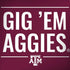 Texas A&M University Gig Em Aggies Dell Alienware Skin
