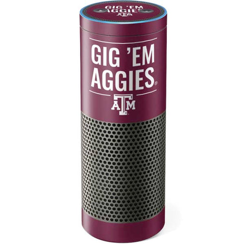 Texas A&M University Gig Em Aggies Amazon Echo Skin