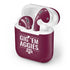 Texas A&M University Gig Em Aggies Apple AirPods 2 Skin