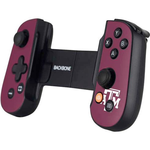 Texas A&M University Gig Em Aggies Backbone One for iPhone Game Controller Skin