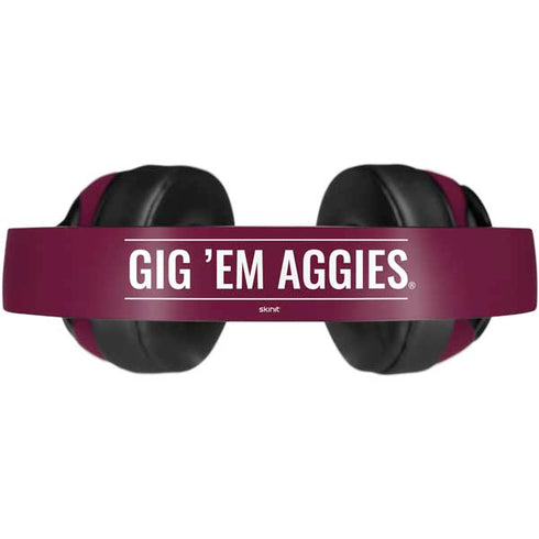 Texas A&M University Gig Em Aggies Beats Solo Pro Skin