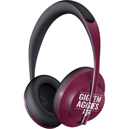 Texas A&M University Gig Em Aggies Bose Noise Cancelling Headphones 700 Skin