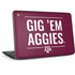 Texas A&M University Gig Em Aggies HP Chromebook Skin