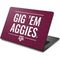 Texas A&M University Gig Em Aggies Dell Chromebook Skin
