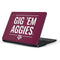 Texas A&M University Gig Em Aggies Samsung Chromebook Skin