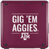 Texas A&M University Gig Em Aggies Cooler Master MasterBox Q300L Mini Tower Skin