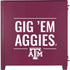 Texas A&M University Gig Em Aggies Corsair 4000D Tempered Glass Mid-Tower ATX Case Skin