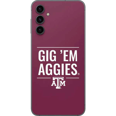 Texas A&M University Gig Em Aggies Galaxy A14 5G Skin