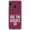 Texas A&M University Gig Em Aggies Galaxy A20 Clear Case