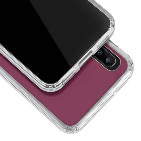 Texas A&M University Gig Em Aggies Galaxy A30 Clear Case