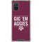 Texas A&M University Gig Em Aggies Galaxy A51 5G Clear Case