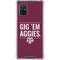 Texas A&M University Gig Em Aggies Galaxy A71 5G Clear Case
