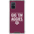 Texas A&M University Gig Em Aggies Galaxy A71 5G Clear Case