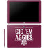 Texas A&M University Gig Em Aggies Galaxy Book 12in Skin
