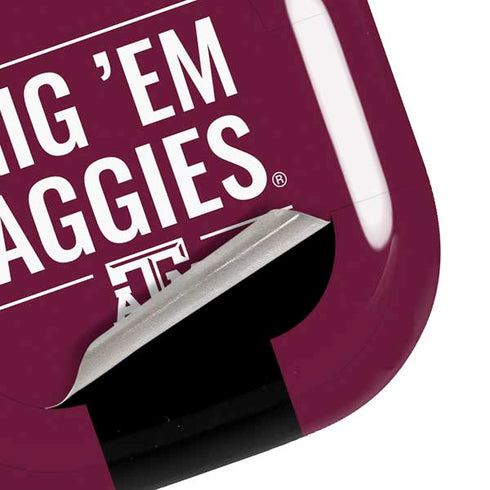 Texas A&M University Gig Em Aggies Galaxy Buds Pro Skin