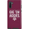 Texas A&M University Gig Em Aggies Galaxy Note 10 Pro Case