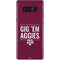 Texas A&M University Gig Em Aggies Galaxy Note 8 Skin