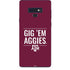 Texas A&M University Gig Em Aggies Galaxy Note 9 Skin