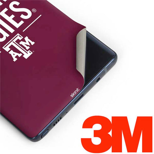 Texas A&M University Gig Em Aggies Galaxy Note 9 Skin