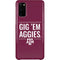 Texas A&M University Gig Em Aggies Galaxy S20 Lite Case