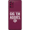 Texas A&M University Gig Em Aggies Galaxy S20 Plus Skin