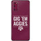 Texas A&M University Gig Em Aggies Galaxy S20 Skin