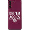 Texas A&M University Gig Em Aggies Galaxy S21 Plus 5G Skin