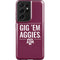 Texas A&M University Gig Em Aggies Galaxy S21 Ultra 5G Pro Case