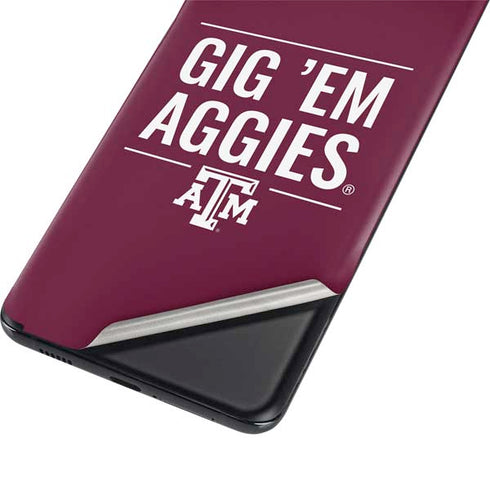 Texas A&M University Gig Em Aggies Galaxy S21 Ultra 5G Skin