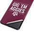 Texas A&M University Gig Em Aggies Galaxy S21 Ultra 5G Skin