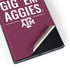 Texas A&M University Gig Em Aggies Galaxy S22 Ultra Skin
