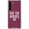 Texas A&M University Gig Em Aggies Galaxy S23 Clear Case