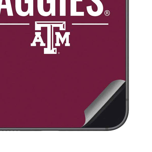 Texas A&M University Gig Em Aggies Galaxy S23 FE Skin