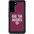Texas A&M University Gig Em Aggies Galaxy S23 Waterproof Case