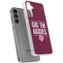 Texas A&M University Gig Em Aggies Galaxy S24 Plus Clear Case