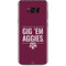 Texas A&M University Gig Em Aggies Galaxy S8 Skin
