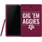 Texas A&M University Gig Em Aggies Samsung Galaxy Tab Skin