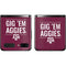 Texas A&M University Gig Em Aggies Galaxy Z Flip Skin