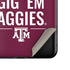 Texas A&M University Gig Em Aggies Galaxy Z Flip Skin
