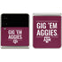 Texas A&M University Gig Em Aggies Galaxy Z Flip3 5G Skin