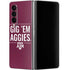 Texas A&M University Gig Em Aggies Galaxy Z Fold4 5G Skin