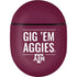 Texas A&M University Gig Em Aggies Google Pixel Buds Skin