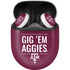 Texas A&M University Gig Em Aggies Google Pixel Buds Skin