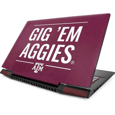 Texas A&M University Gig Em Aggies Lenovo IdeaPad Skin