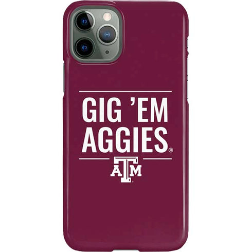 Texas A&M University Gig Em Aggies iPhone 11 Pro Lite Case