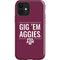 Texas A&M University Gig Em Aggies iPhone 12 Impact Case