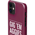 Texas A&M University Gig Em Aggies iPhone 12 Mini Lite Case